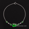 Bracelet naturel vitreux Jadeite Jade Happiness &amp; Prosperity